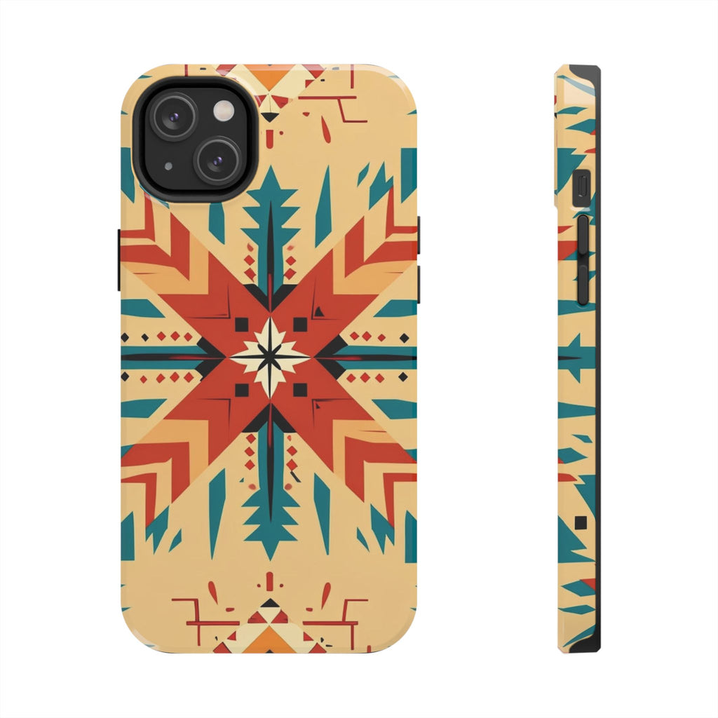 Southwestern Geometric Starburst Tough Phone Case