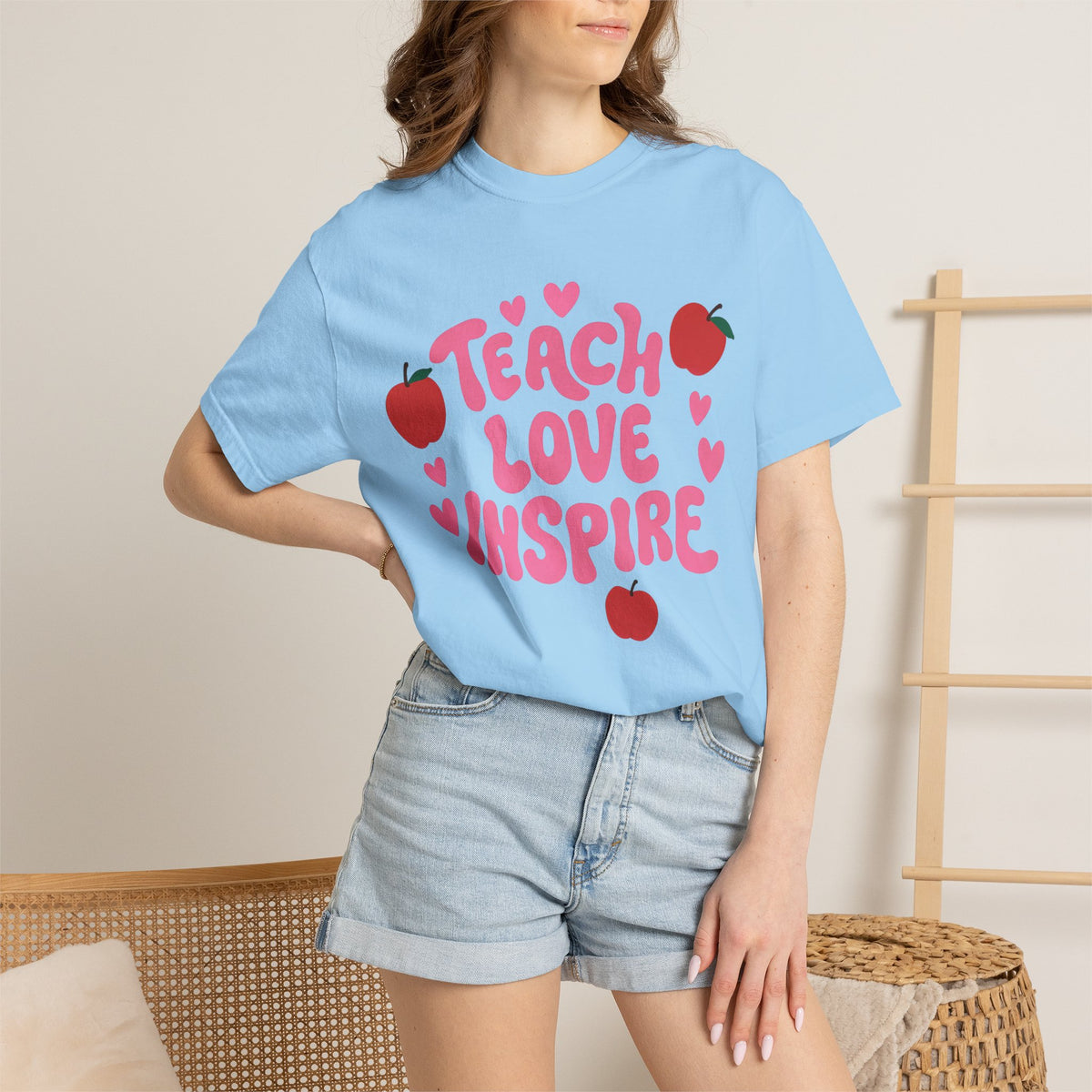 Teach Love Inspire Apple T-Shirt
