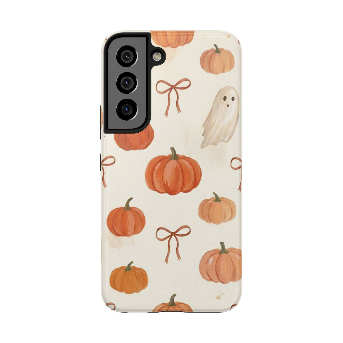 Pumpkin Ghost Phone Case – Cute Halloween Fall Pattern