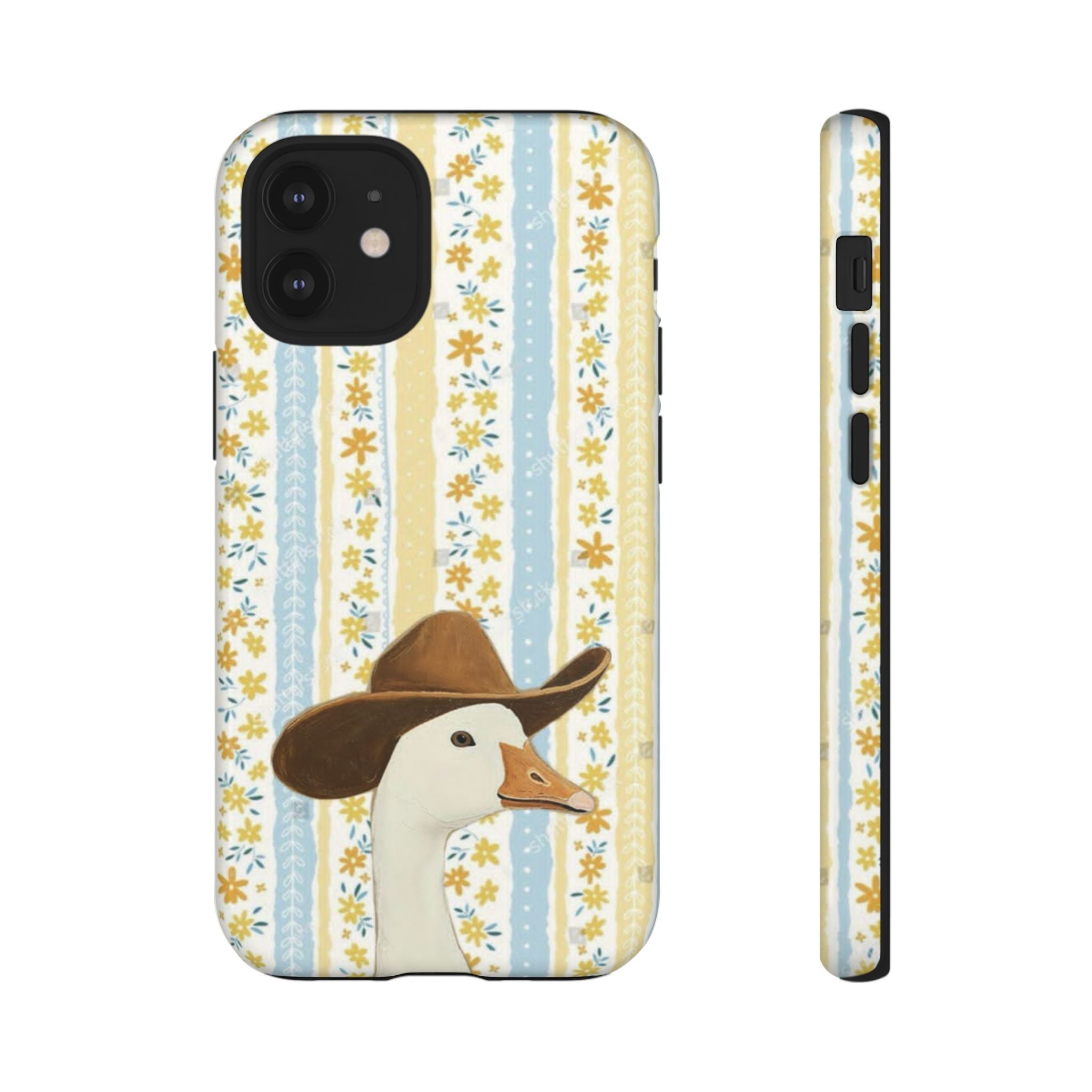 Goose Cowboy Phone Case – Cute Country Floral iPhone Cover