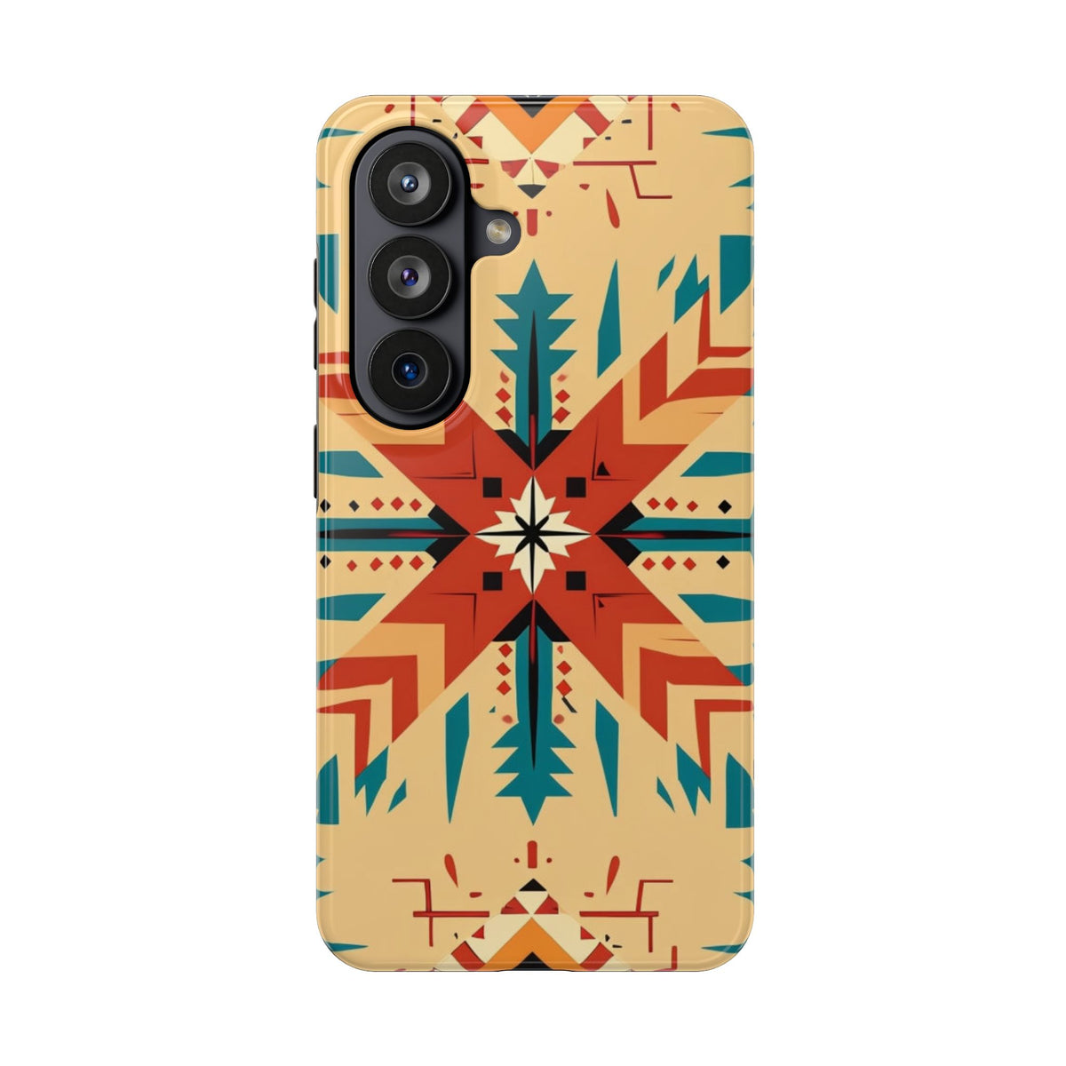 Southwestern Geometric Starburst Tough Phone Case