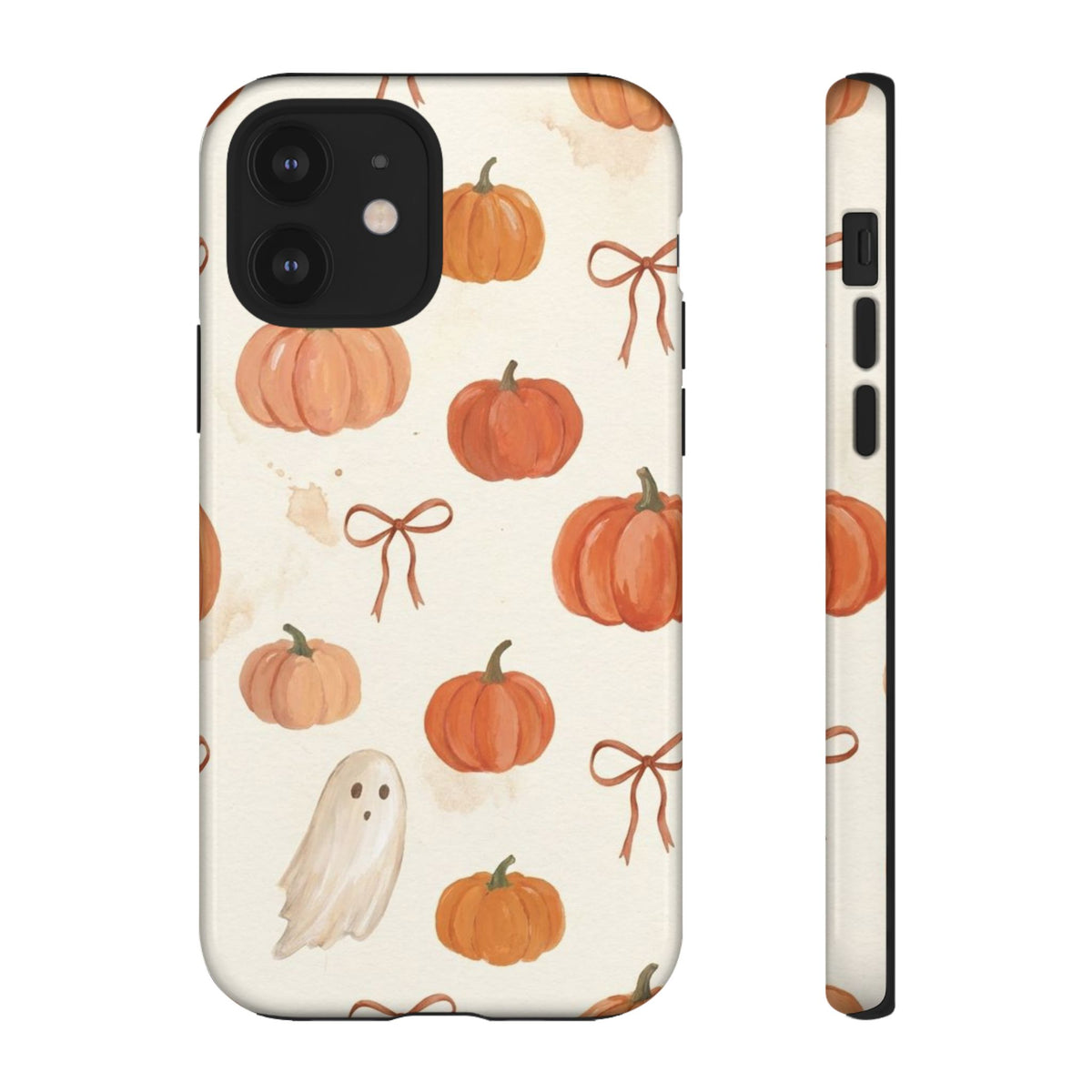 Autumn Pumpkin Ghost Tough Phone Case