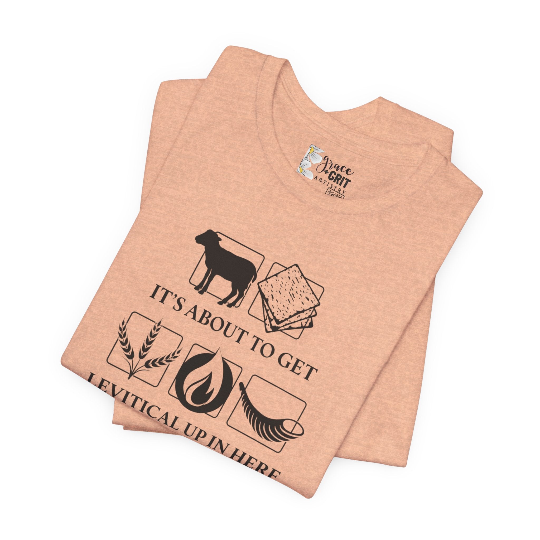 Levitical Up In Here T-Shirt — Funny Bible Symbols Tee