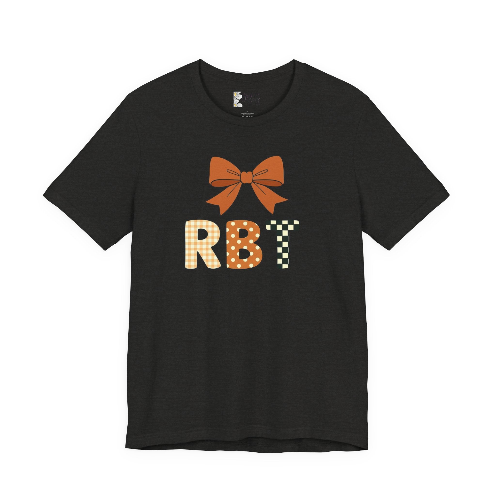 RBT Patch Letters Tee | Bow Monogram Shirt, Checkered & Gingham Initials