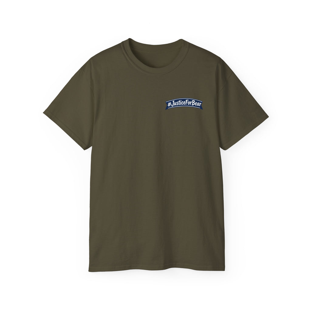Team Bear #JusticeForBear Animal Advocacy T-Shirt